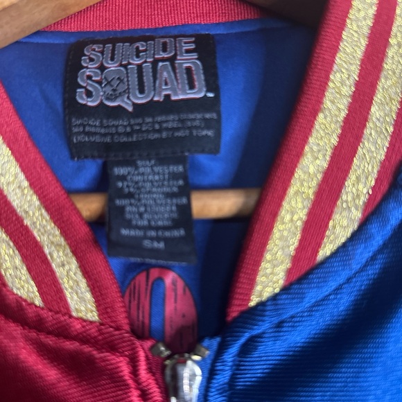 Harley Quinn “Property of Joker” jacket in. Size SM and- “Puddin” choker - Picture 5 of 8